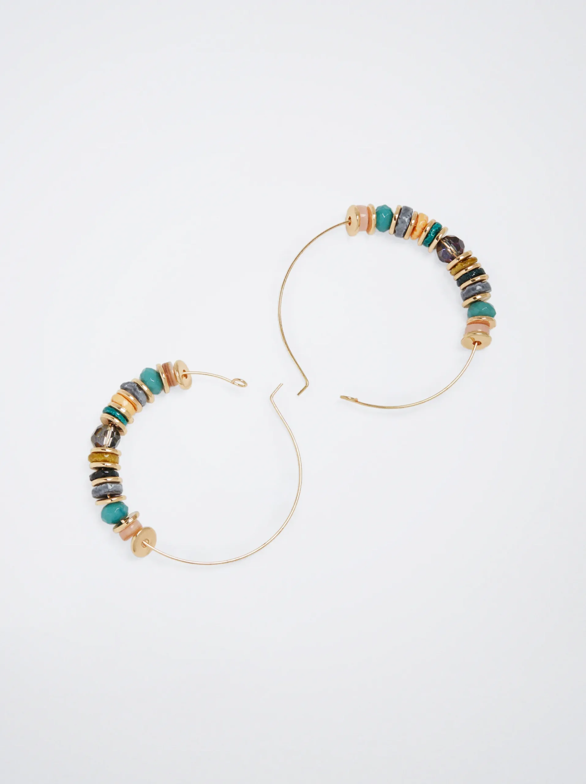 Multicoloured Hoop Earrings|Parfois Hot