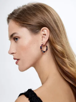 Multicoloured Hoop Earrings|Parfois Cheap