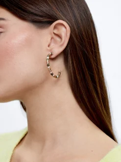 Multicoloured Hoop Earrings|Parfois Best Sale
