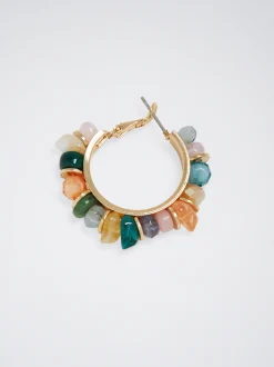 Multicoloured Hoop Earrings|Parfois Hot