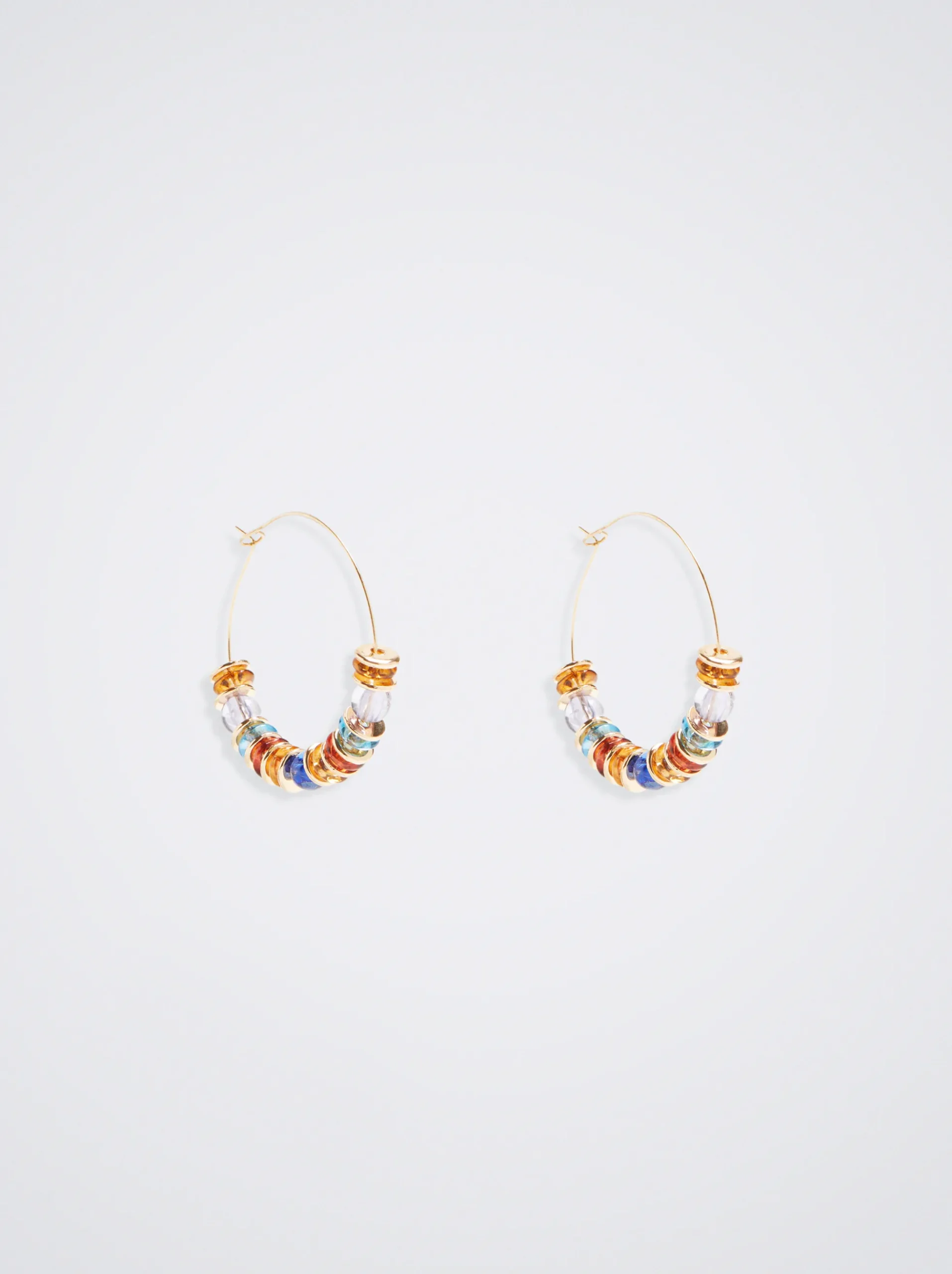 Multicoloured Hoop Earrings|Parfois Best Sale