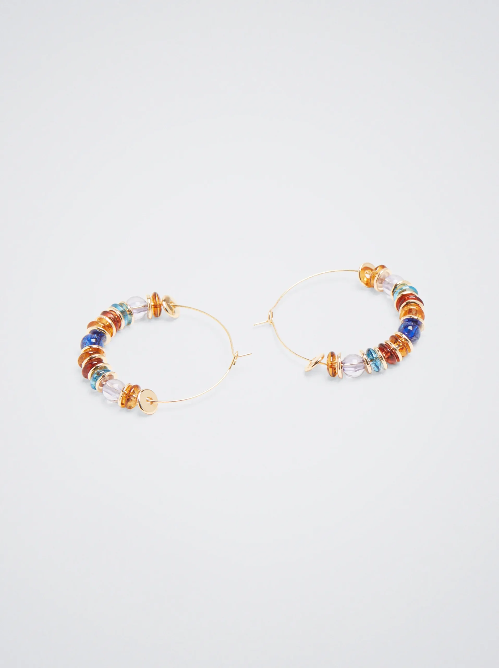 Multicoloured Hoop Earrings|Parfois Best Sale