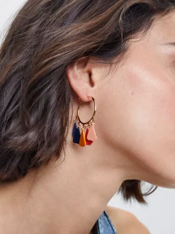Multicoloured Hoop Earrings|Parfois Outlet