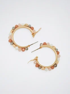 Multicoloured Hoop Earrings|Parfois Hot