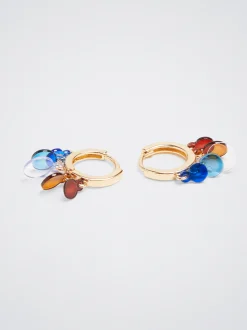 Multicoloured Hoop Earrings|Parfois Store