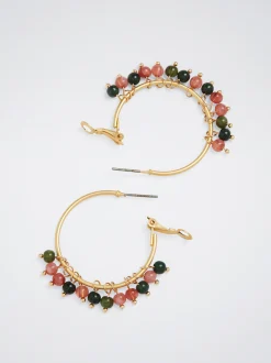Multicoloured Hoop Earrings|Parfois Discount
