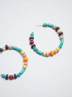 Multicoloured Hoop Earrings|Parfois Cheap
