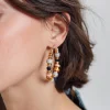 Multicoloured Hoops With Stone|Parfois Discount