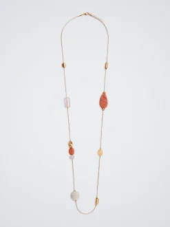 Multicoloured Necklace With Resin|Parfois Shop