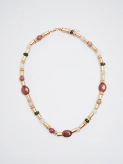 Multicoloured Necklace With Stone|Parfois Store