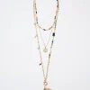 Multicoloured Necklace With Resin|Parfois Clearance