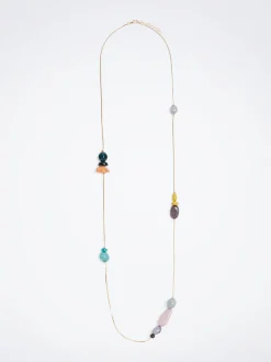 Multicoloured Necklace With Resin|Parfois Store