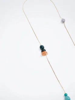 Multicoloured Necklace With Resin|Parfois Store