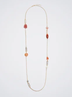 Multicoloured Necklace With Stone|Parfois Sale