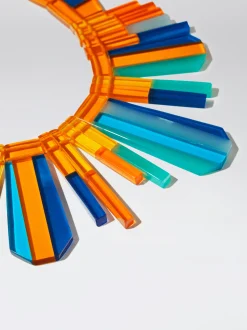 Multicoloured Resin Necklace|Parfois Cheap