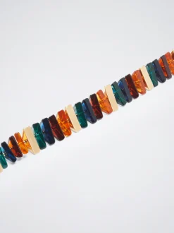 Multicoloured Resin Necklace|Parfois Store