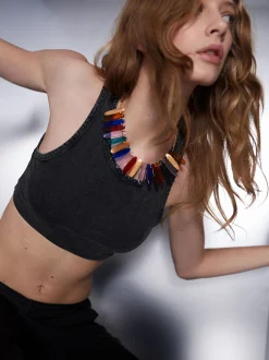 Multicoloured Resin Necklace|Parfois Store