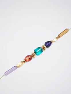 Multicoloured Resin Necklace|Parfois Hot