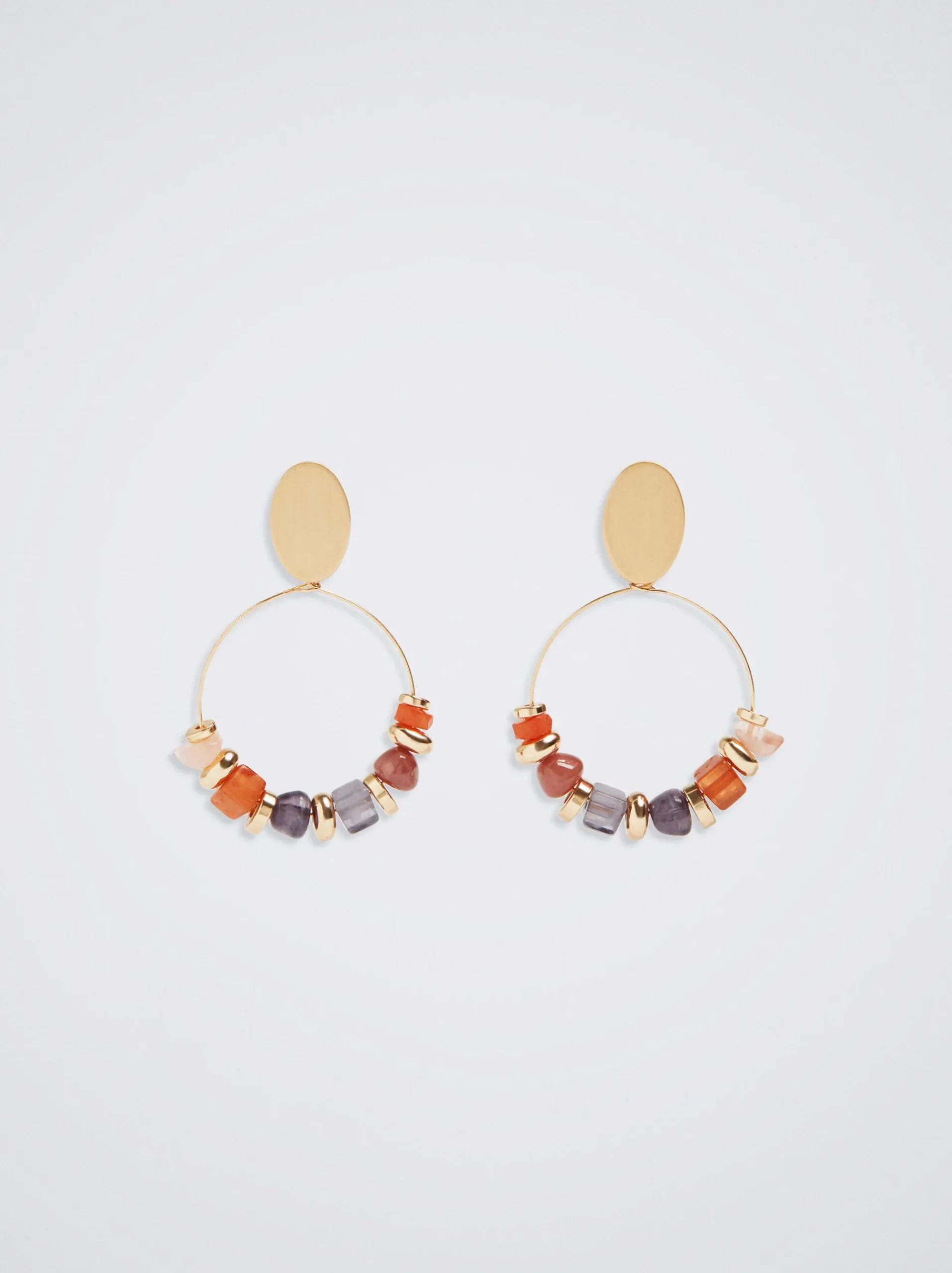 Multicoloured Rubber Earrings|Parfois Discount