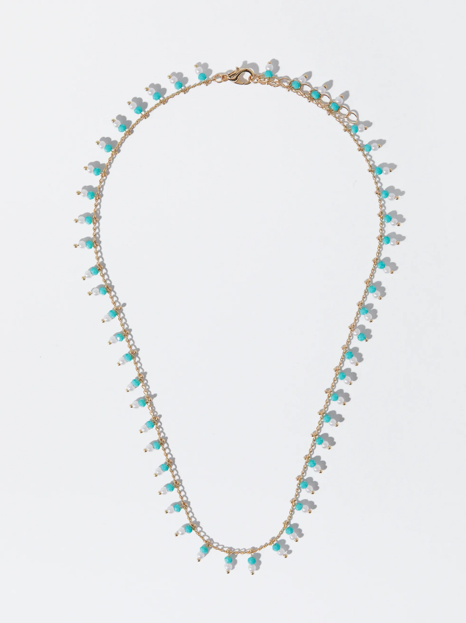Necklace With Beads|Parfois Store