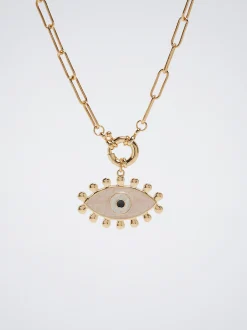 Necklace With Eye Charm|Parfois Online