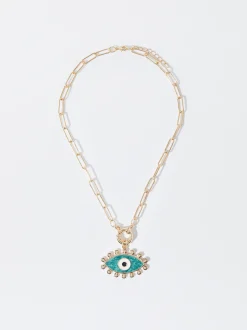 Necklace With Eye Charm|Parfois Best