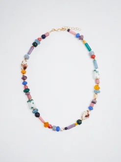 Necklace With Flower And Resin|Parfois Discount