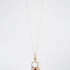 Necklace With Flower And Enamel|Parfois Shop