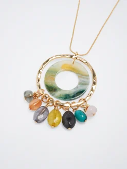Necklace With Multicoloured Pendant|Parfois Cheap