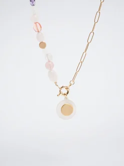 Necklace With Semiprecious Stone|Parfois Shop