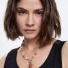 Necklace With Semiprecious Stone|Parfois Outlet