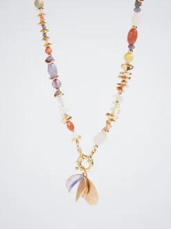 Necklace With Semiprecious Stone|Parfois Outlet