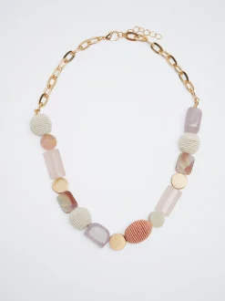 Necklace With Semiprecious Stone|Parfois Discount
