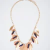 Necklace With Stone And Freshwater Pearl|Parfois Outlet