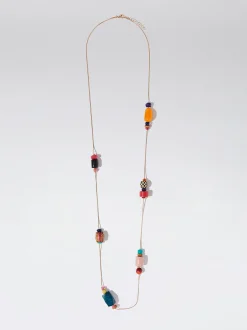 Necklace With Stone And Resin|Parfois Sale