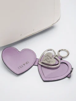 Nylon Backpack With Heart Pendant|Parfois Discount