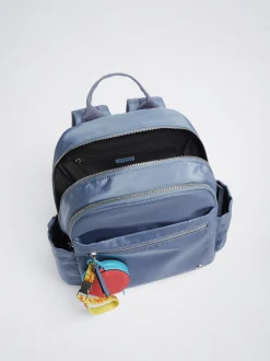 Nylon Backpack With Pendant|Parfois Sale