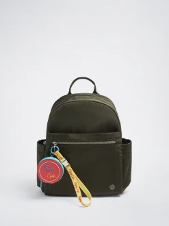 Nylon Backpack With Pendant|Parfois Best Sale