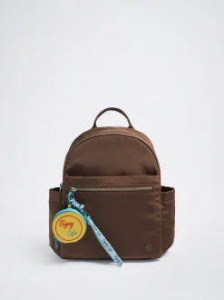 Nylon Backpack With Pendant|Parfois Cheap