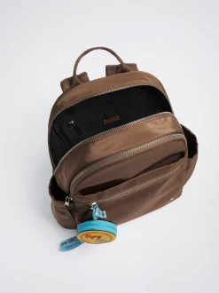 Nylon Backpack With Pendant|Parfois Cheap