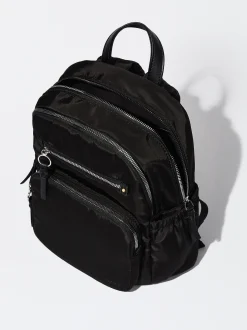 Nylon Backpack With Pendant|Parfois Cheap