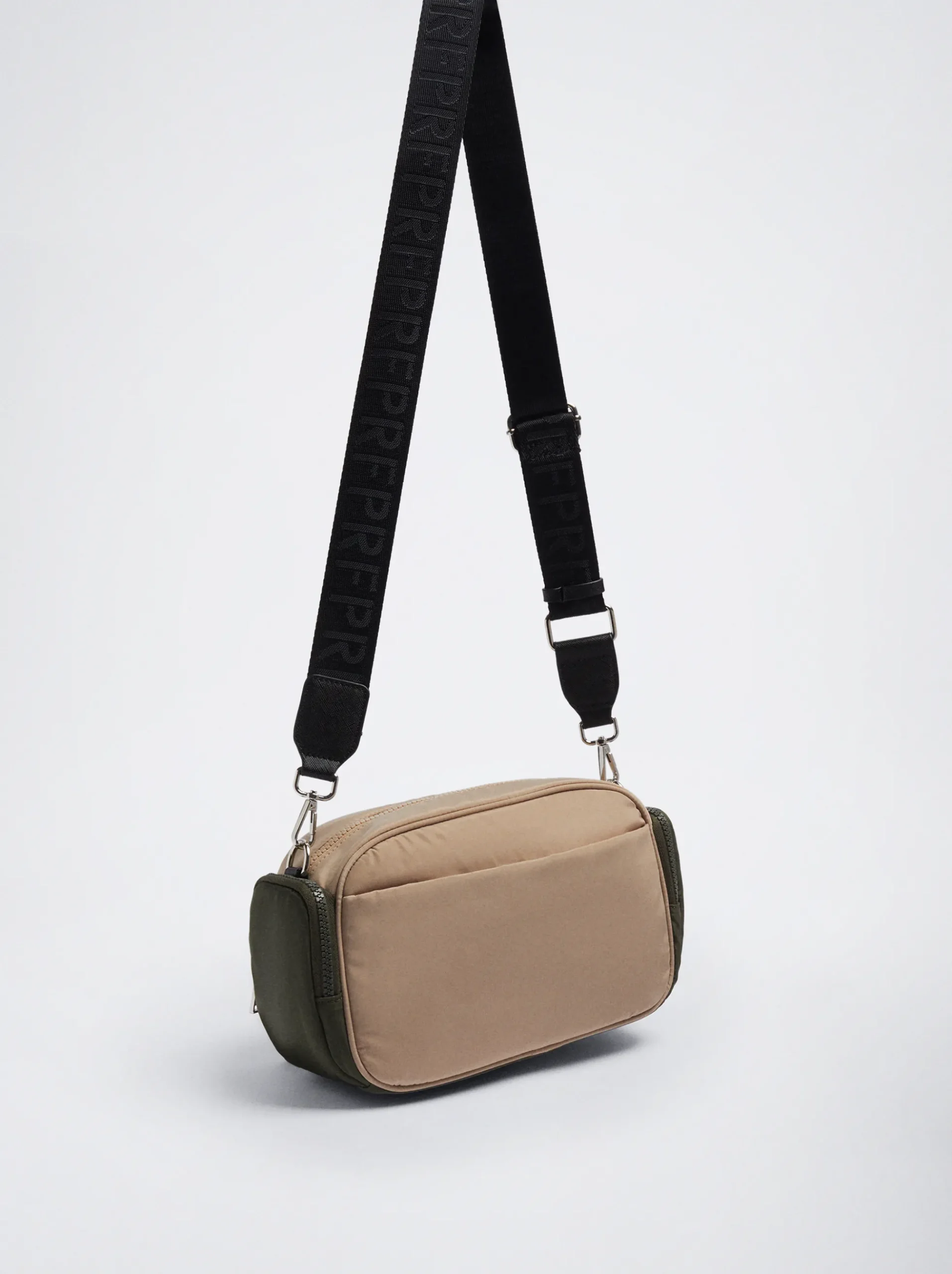 Nylon Bag With Color Block|Parfois Best