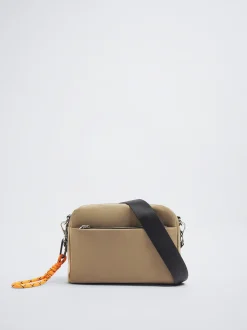 Nylon Crossbody Bag|Parfois Flash Sale