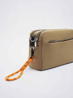 Nylon Crossbody Bag|Parfois Flash Sale