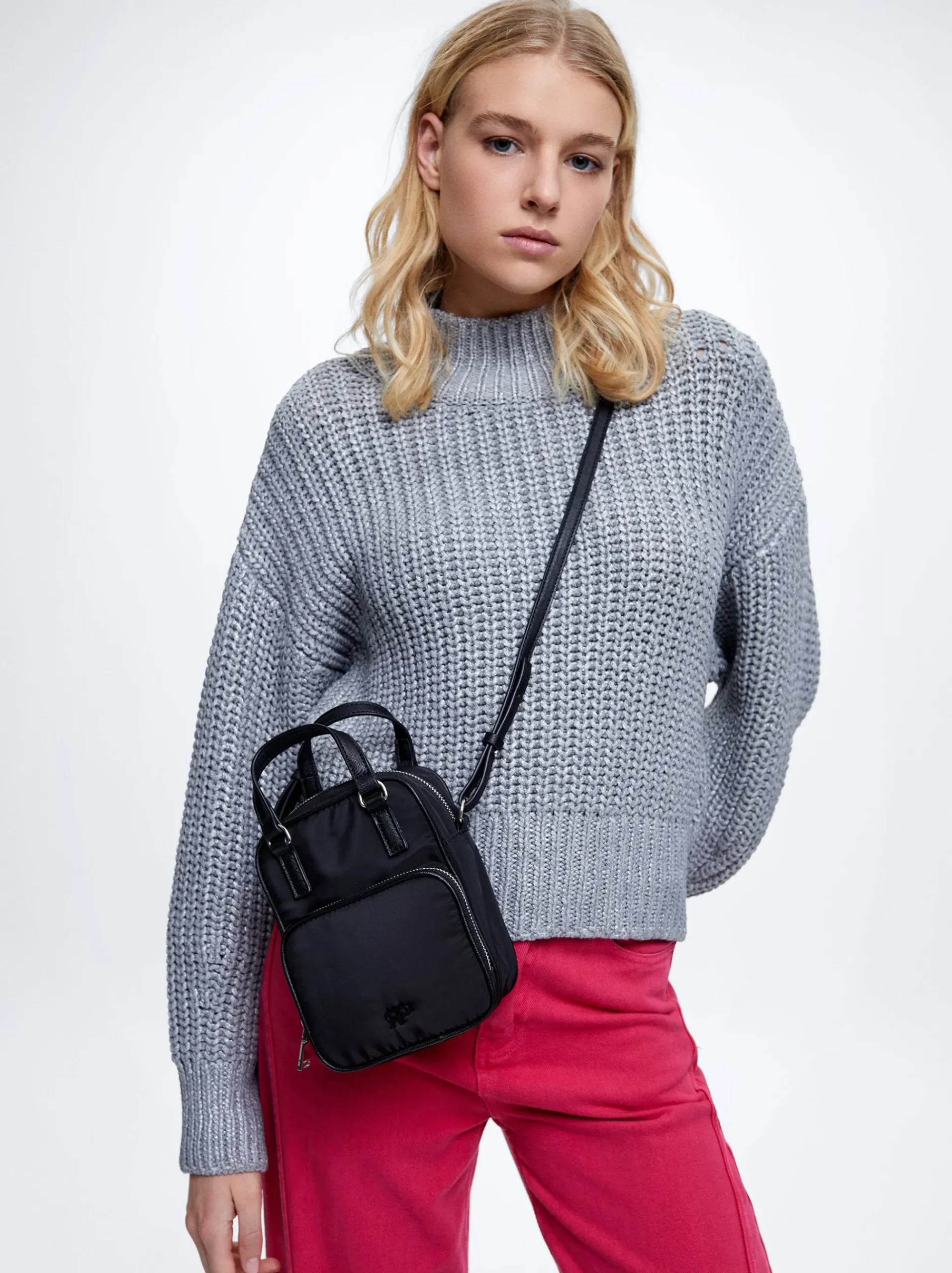 Nylon Crossbody Bag|Parfois Outlet