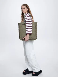 Nylon Heart Tote Bag|Parfois Shop