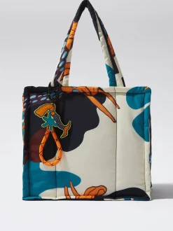 Nylon Printed Tote Bag|Parfois Online