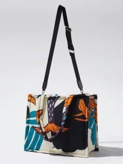 Nylon Printed Tote Bag|Parfois Online