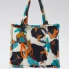 Nylon Printed Tote Bag|Parfois Outlet