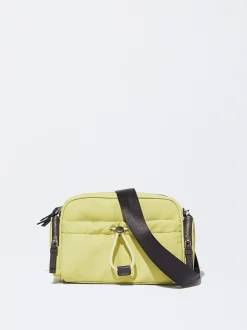 Nylon-Effect Crossbody Bag|Parfois New